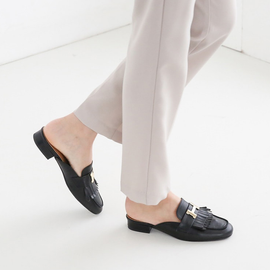 [GIRLS GOOB] Women's Comfortable Slip-On Flat, Fashion Loafers, Synthetic Leather - Made in KOREA